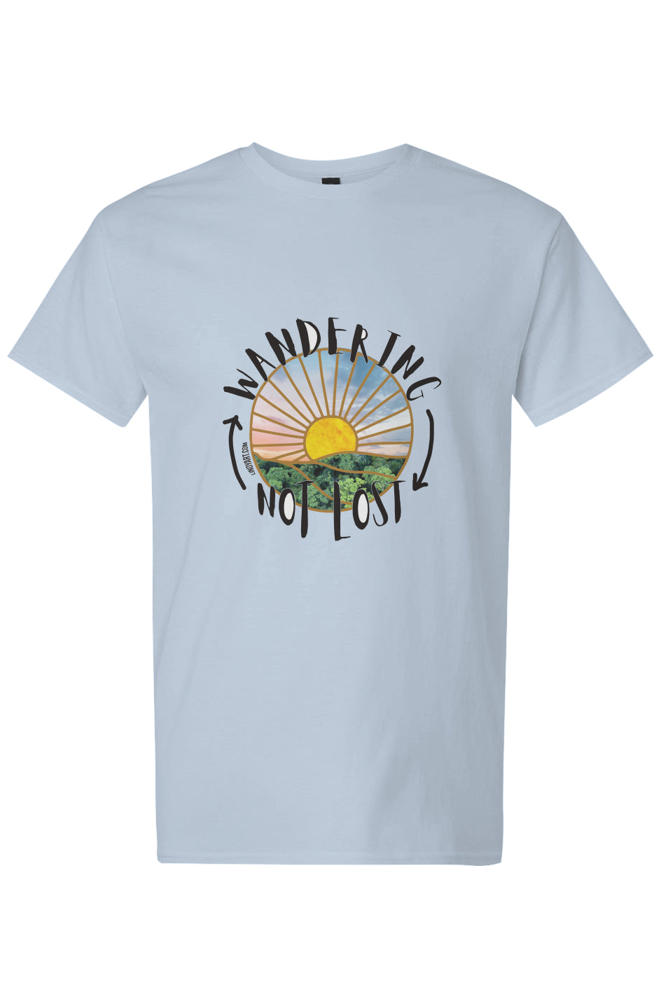 Wandering Not Lost unisex Cotton T-Shirt