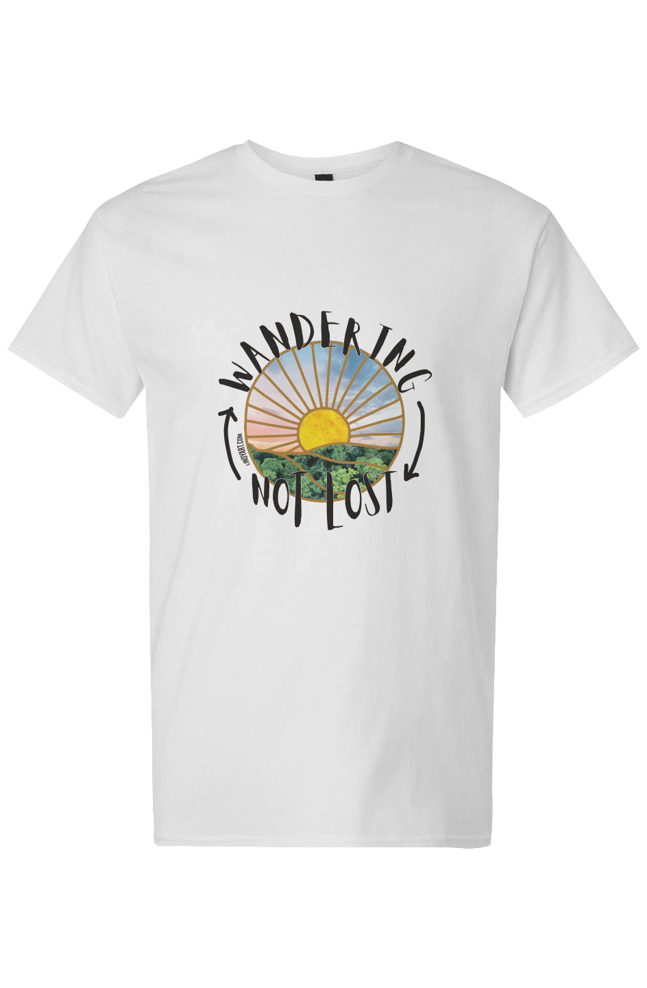 Wandering Not Lost unisex Cotton T-Shirt