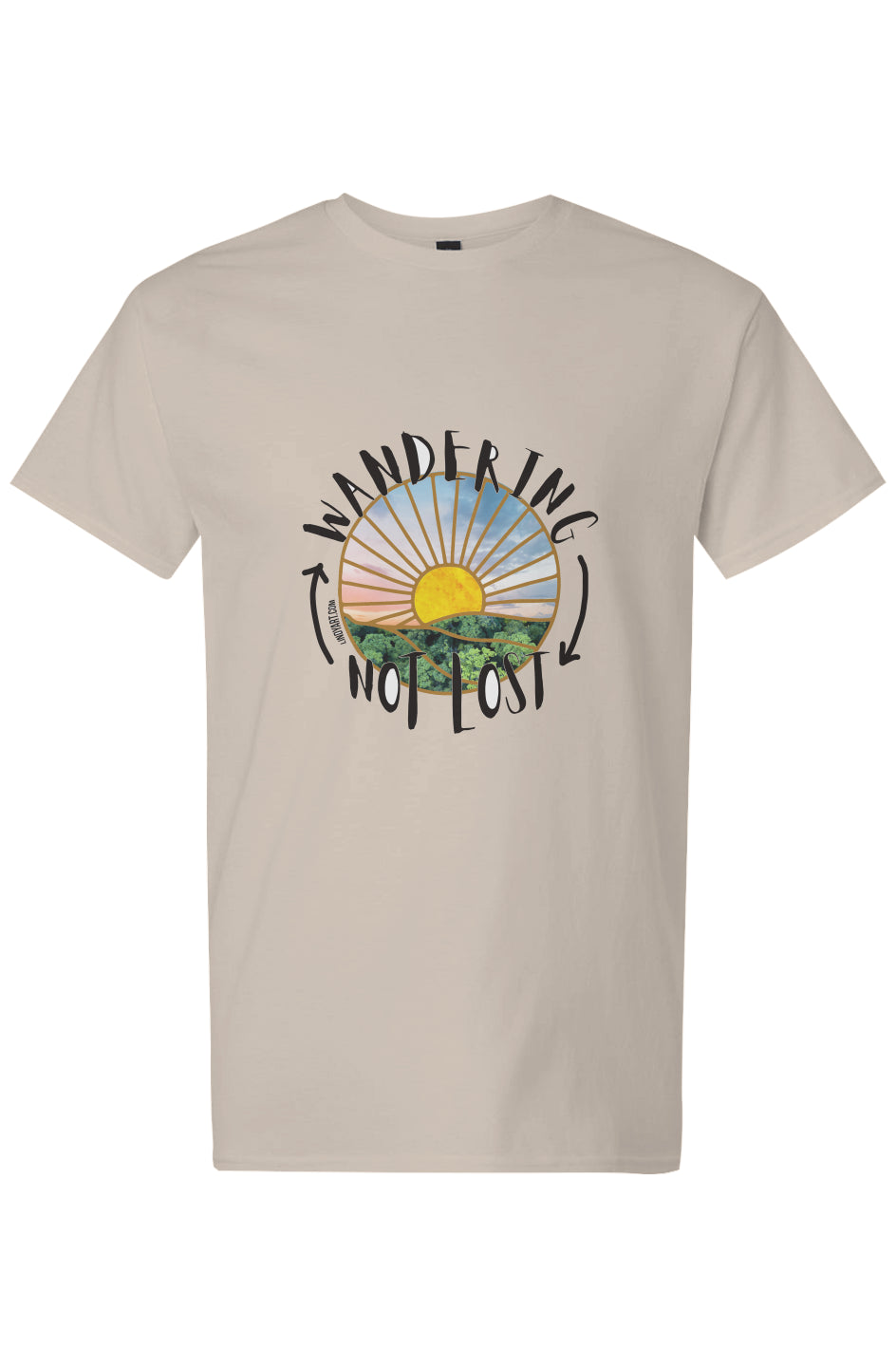 Light Wandering Not Lost Cotton T-Shirt