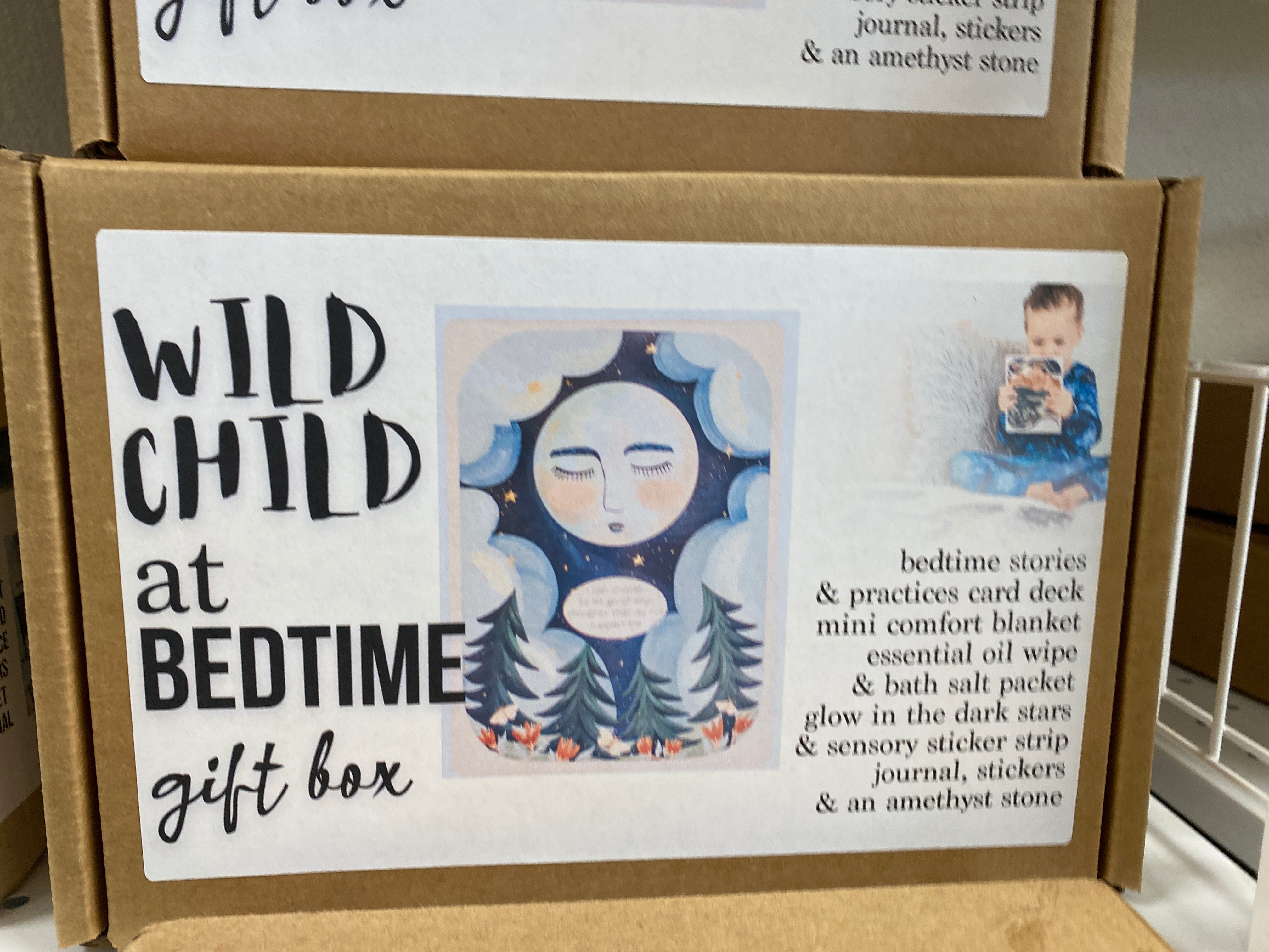 Wild Child at bedtime box