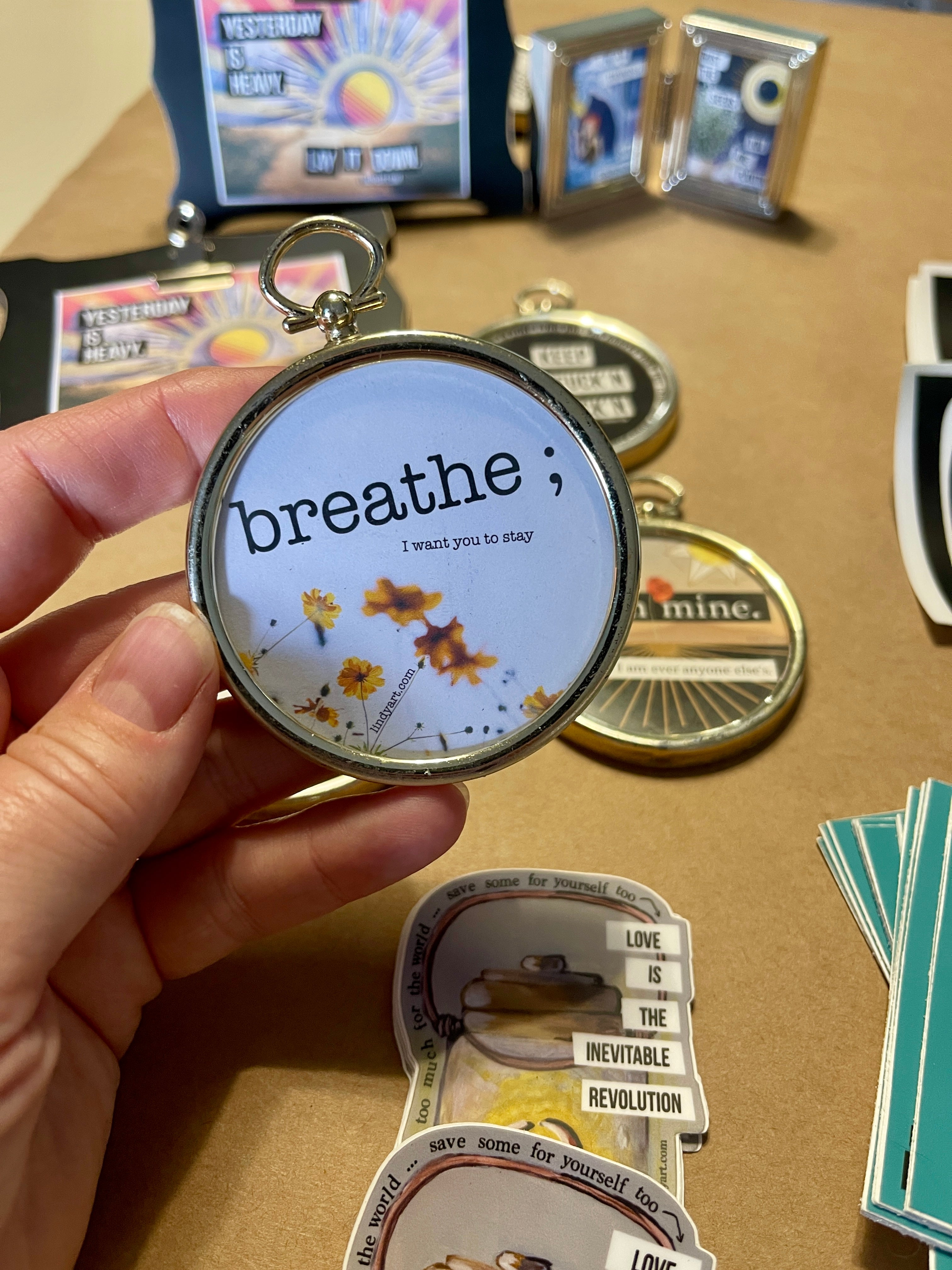 tiny framed art