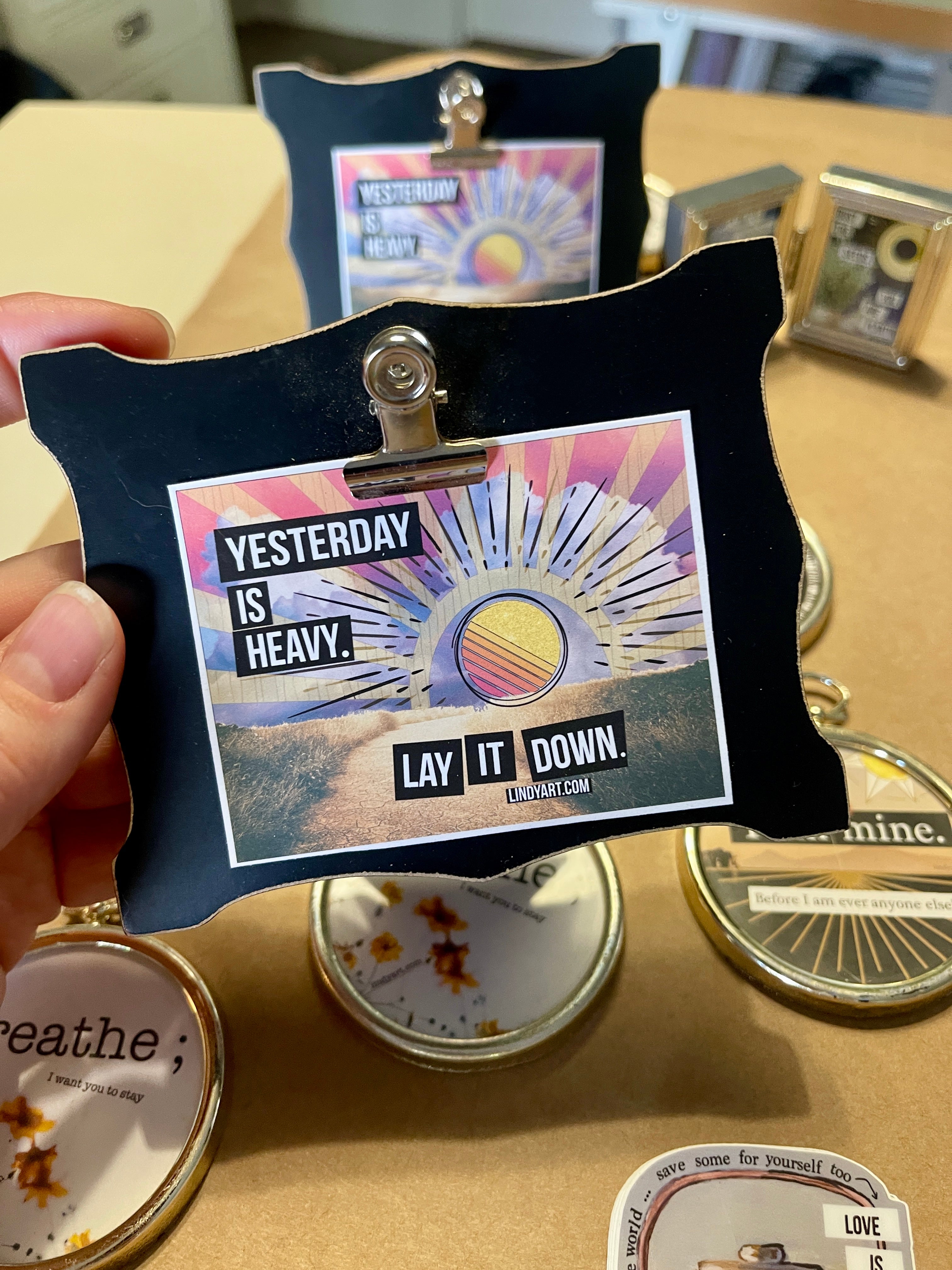 tiny framed art