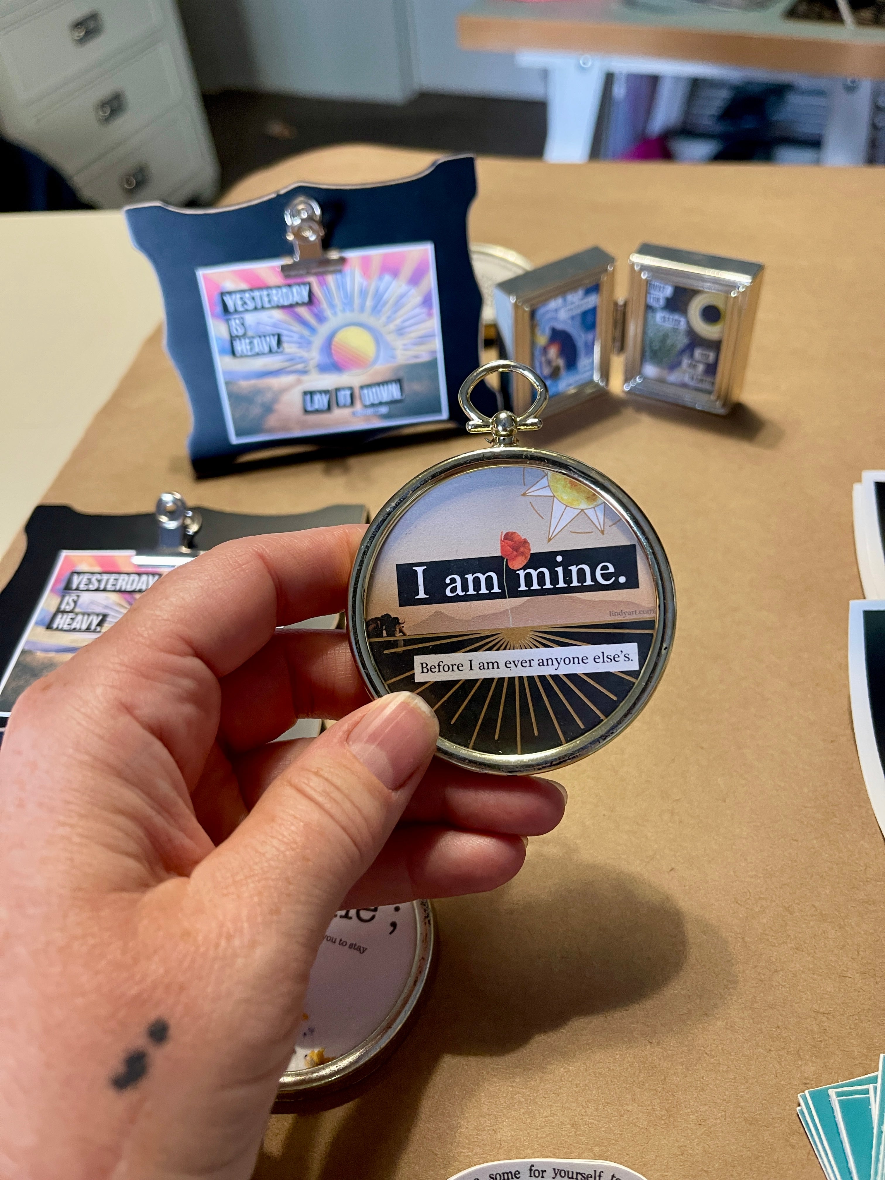 tiny framed art