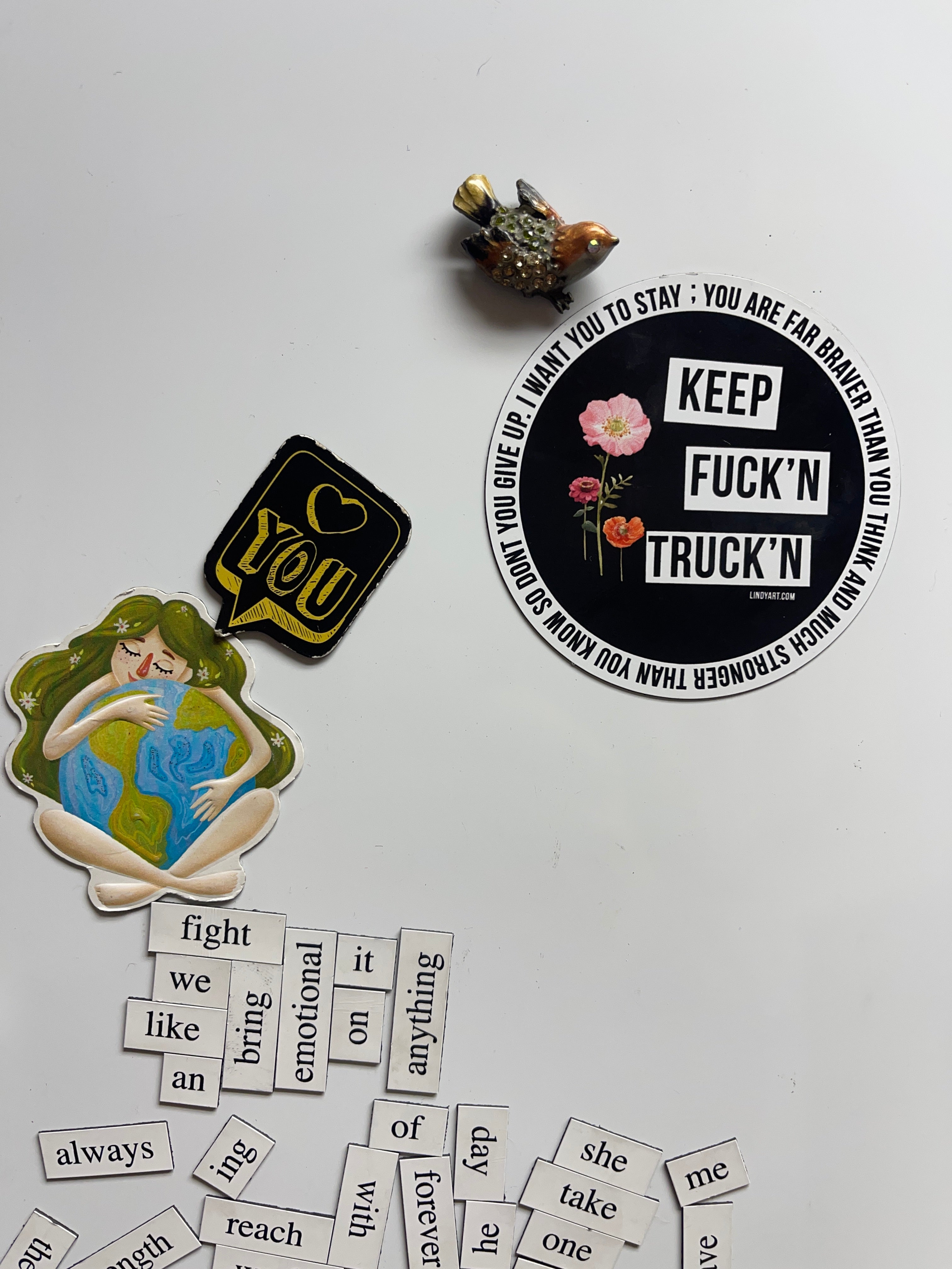 Magnet AND sticker