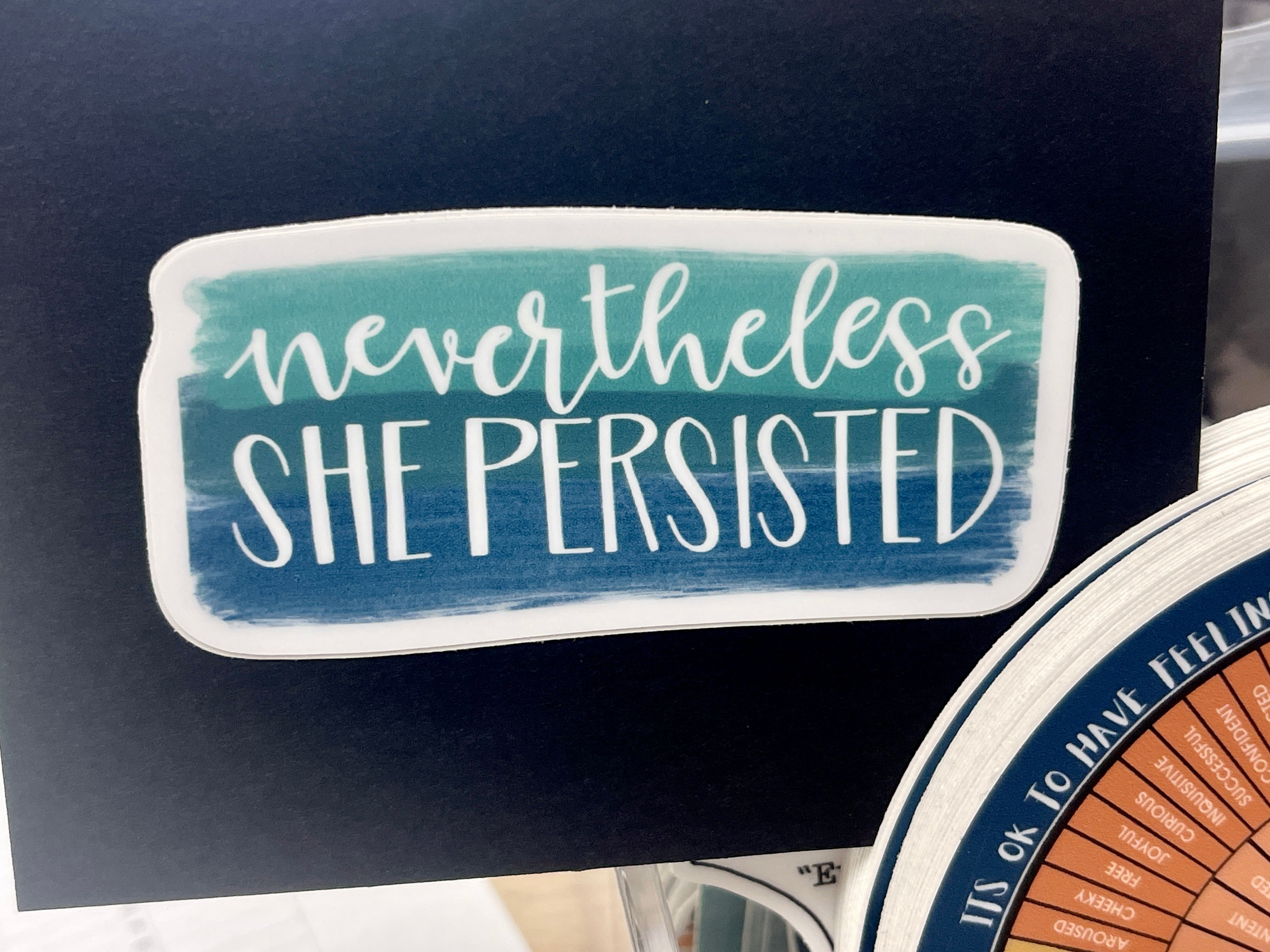 Nevertheless she persisted