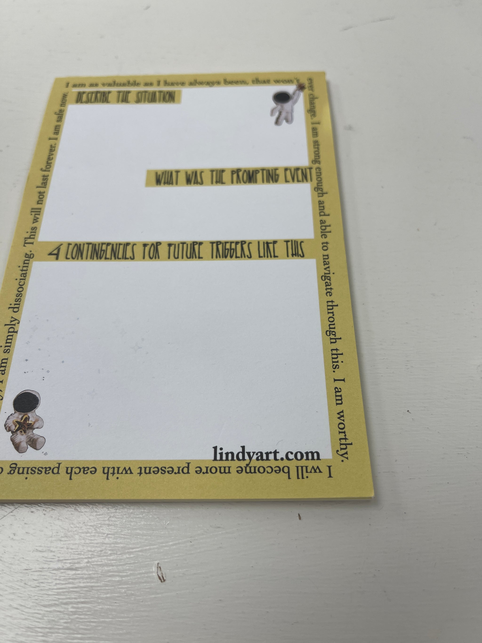 Triggers tracker pad