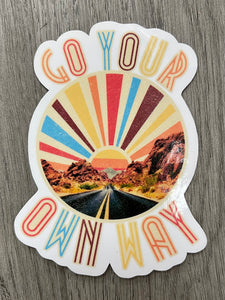 Go your own way