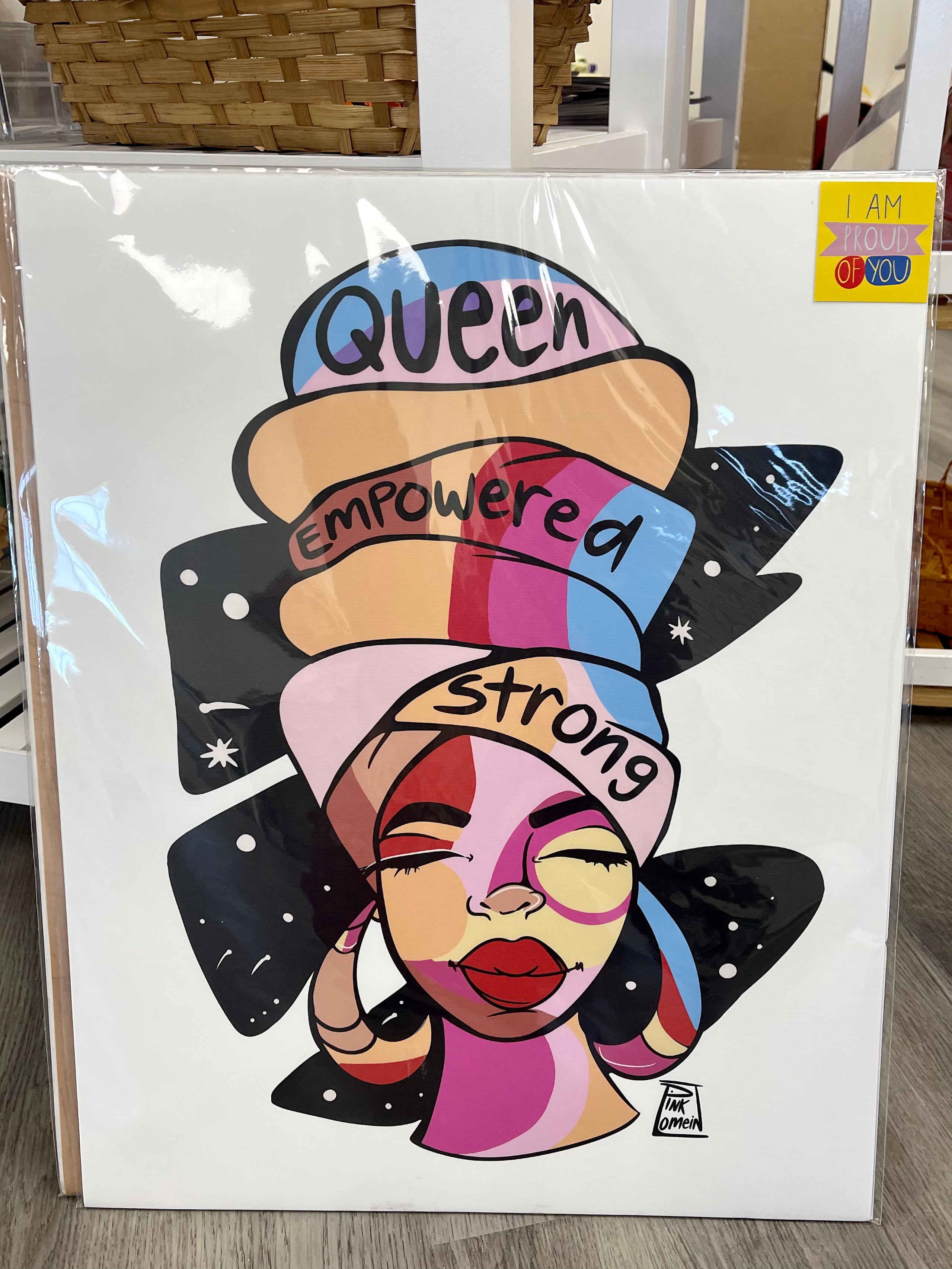 Queen ~ Positive wall decal art piece