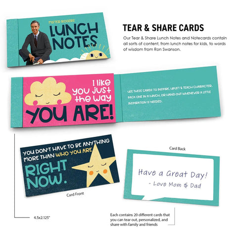 Lunch card sets