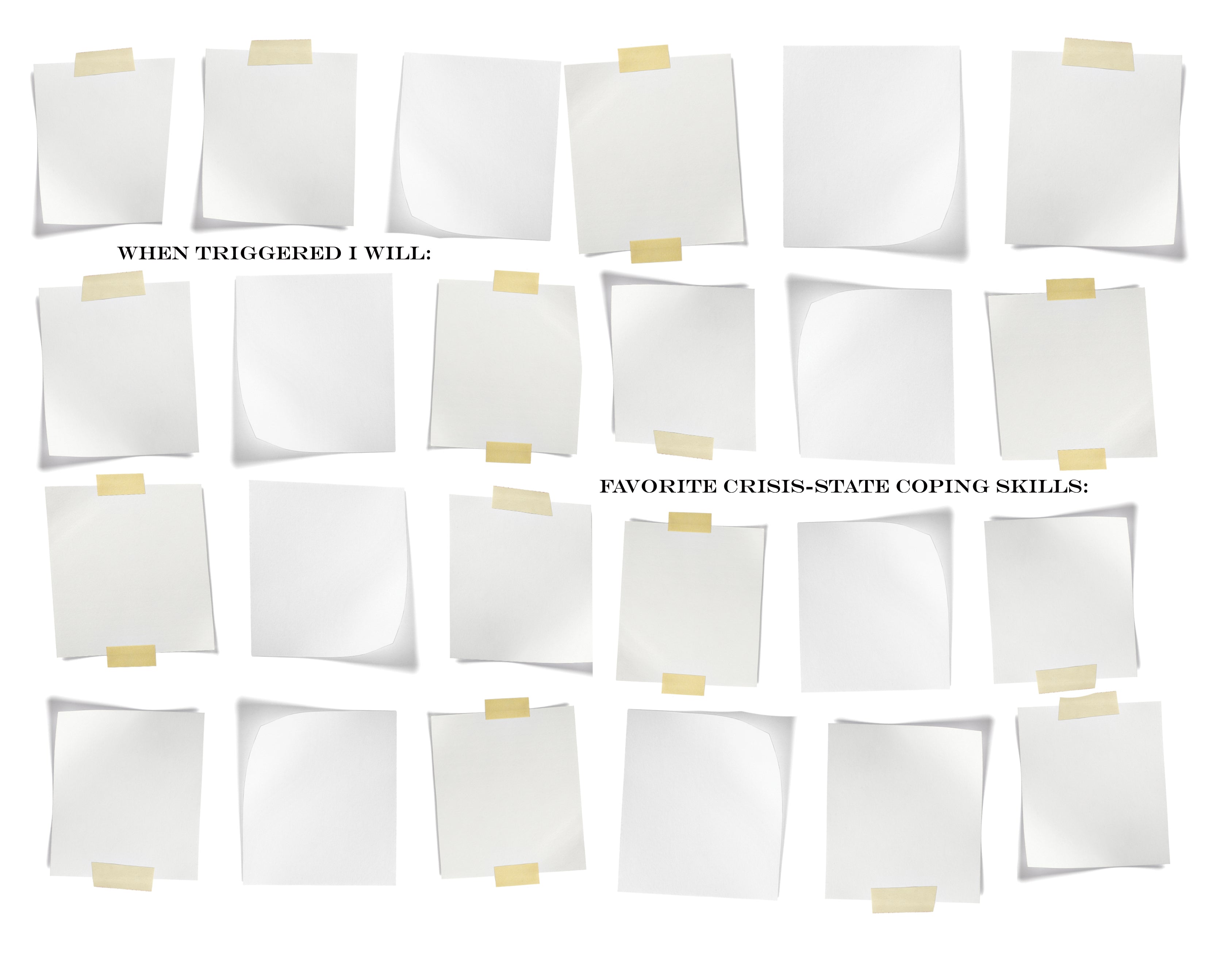 Crisis Planning sheet