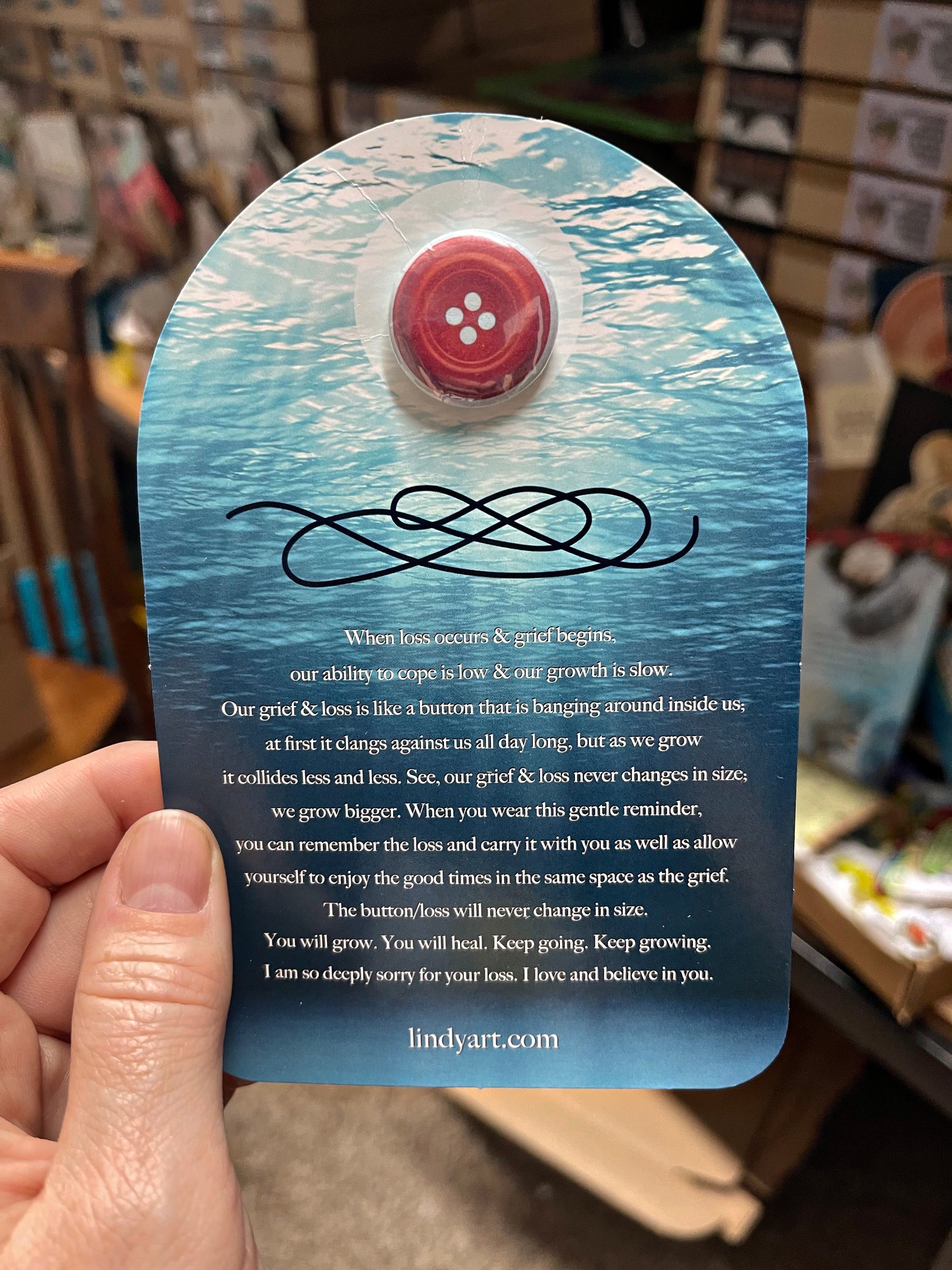 Grief and Loss Button