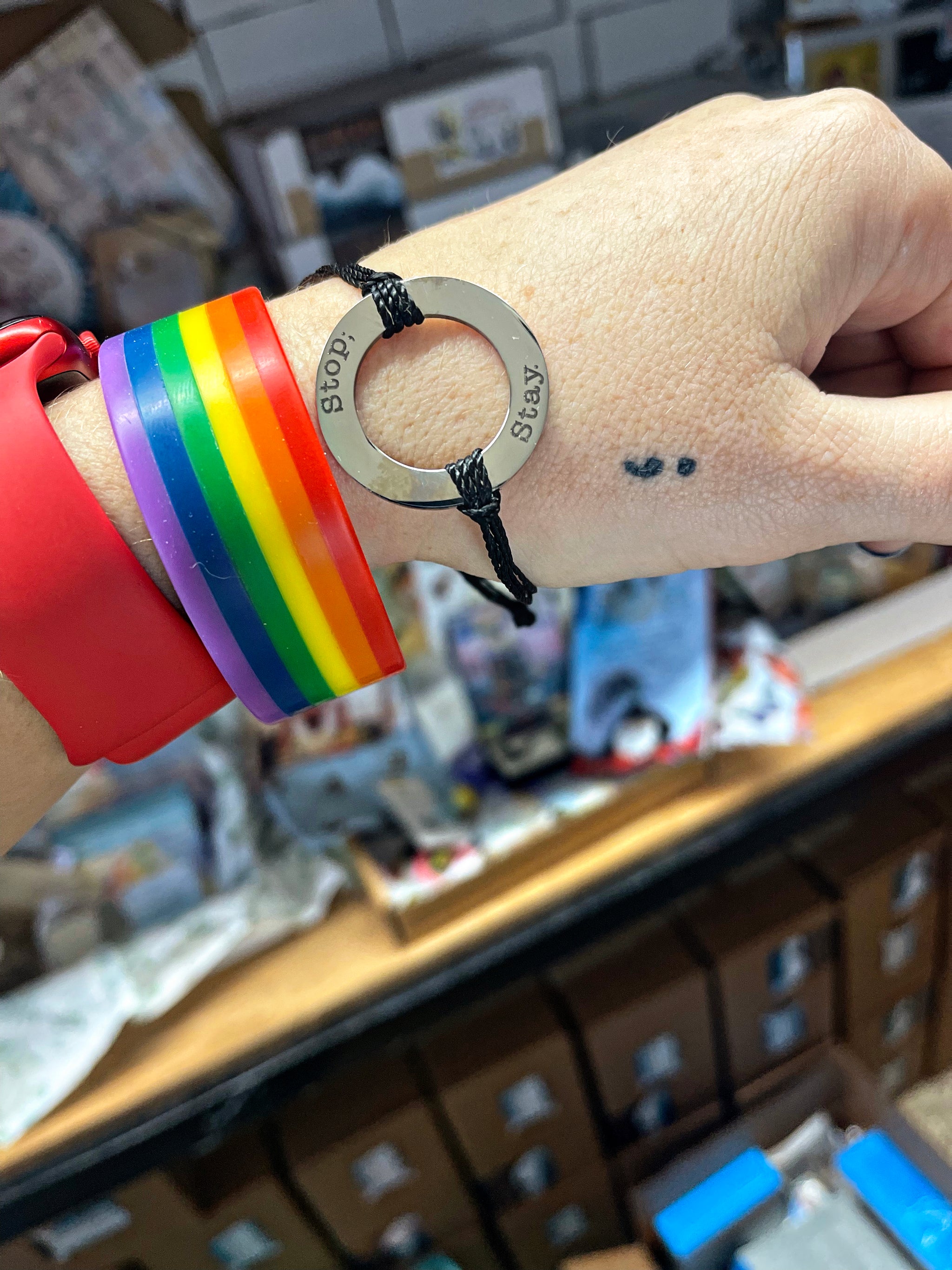 Suicide-Prevention Bracelet